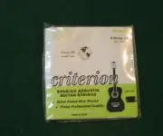 NEW OLD STOCK CRITERION GUITAR SPANISH ACOUSTIC STRINGS -C-300, 8 STRING SET