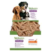 Whimzees Antler Occupy Long Lasting Chews for Large Dogs Bulk 22 Pack