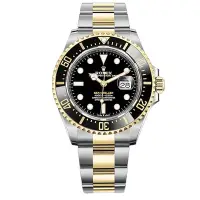 在飛比找Yahoo奇摩購物中心優惠-ROLEX 勞力士 126603 半金海使 43MM 深潛1