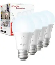 Sengled Alexa WiFi Light Bulb - Works with - Alexa/Google Assistant 4 Bulbs NIB