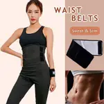 丸子精選ABDOMEN SWEAT BELT GIRDLE SLIMMING WEIGHT LOSS NANO SILV