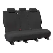 Isuzu D-Max D Max Dual Cab 2012-2020 Super Tough Charcoal Rear Canvas Seat Cover