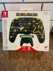 NINTENDO SWITCH SUPER MARIO REMATCH GLOW WIRELESS CONTROLLER (NIB)