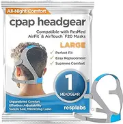 resplabs CPAP Headgear Compatible with The ResMed AirFit AirTouch F20 Mask - Generic CPAP Mask Head Gear Replacement (Large)