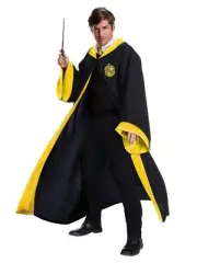 Hufflepuff Adult Robe - Standard Size - Rubies