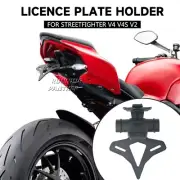 For Ducati Streetfighter V4 V4S 2020- License Plate Holder Rear Tail Tidy Fender