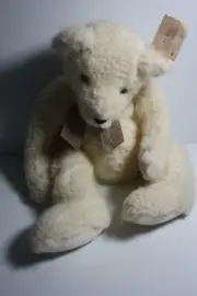Russ Abercrombie Teddy Bear Floppy Limbs Curly Poodle Plush 1990s i38