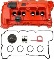 ✅Aluminum Orange Valve Cover for N16 Mini Cooper R55 R56 R57 R58 R59 R60 R61 1.6