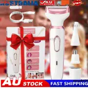 Electric Lady Shaver Face Bikini Legs 4 in 1 Comfort Painless Razor Women﹤