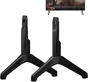 Base Stand for Samsung TV Legs, for UN55TU7000BXZA UN55TU700DFXZA UN55TU700DF QN55TU7000FXZA UN55TU700DFXZA LH55BETHLGFXGO LH55BETHLGFXZC LH55BETHLGFXZA BN96-50856C BN96-50859A, with Non-Slip Feet