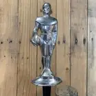 Football Beer Tap Handle For Kegerator Draft Vintage Metal Trophy Art Deco