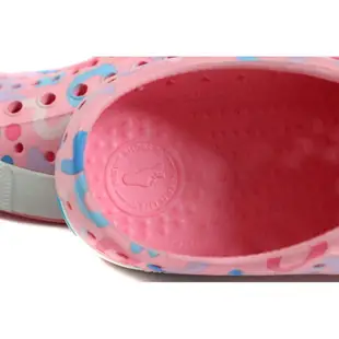 native JEFFERSON SUGARLITE PRINT 洞洞鞋 粉紅塗鴉 小童 童鞋 13111501-2071 no308