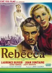Laurence Olivier Joan Fontaine on Belgian 1940 Old Movie Photo