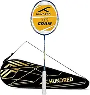 HUNDRED Powertek 2000 PRO Badminton Racquet with Full Cover ..