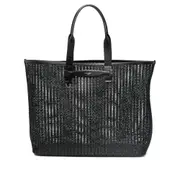 [Dolce & Gabbana] Dolce & Gabbana Interwoven-design Tote Bag ONE SIZE BLACK
