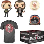 Funko Marvel Collector Corps Subscription Box, Black Widow Theme, May 2020, XXL T-Shirt, Multicolor