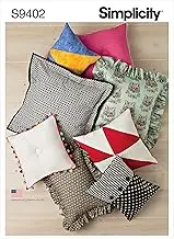 Simplicity S9402 Easy Pillows Sewing Pattern, One Size