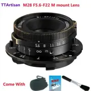TTArtisan 28mm F5.6 Full Frame Lens for Leica M Mount M240 M3 M6 M7 M8 M9p M10