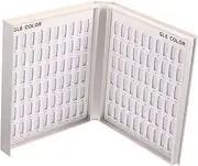 WOONEKY Nail Art Nail Showing Holder Fake Nails Display Book Manicure Showing Tool False Nail Display Holder Nail Salon Supply Nail Work Display Board Fake Nail Display