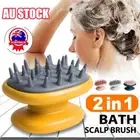 Shampoo Scalp Head Shower Scrubber Massage Massager Clean Scrub Hair Brush ComCE