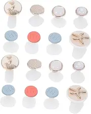 WOONEKY Nail Art Toe Separators 16 Pack Silicone Manicure Toe Divider Perfect for Salon Home