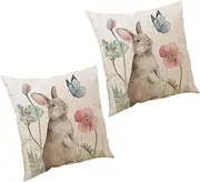 MERRYHAPY Elegant Pillow Case Pillow Protector for Couch Linen Covers Home Decor