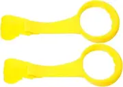 INOOMP 1 Pair Portable Crib Pull Rings Walking Assistant Lightweight Safe Design for Easy Grasping for Support