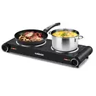 Hot Plate,Portable Electric Stove Top Burner,1800W