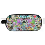 k1081 Trend My Singing Monsters Case Pencil Bag Video Game Cases Cosmetic Organizer School Supplies pxc1081