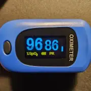 Qty 10 Finger Tip Pulse Oximeter Meter SpO2 Oxygen Saturation rate Heart