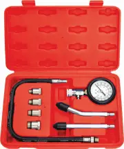 PKTool PT60201 - Engine Compression Tester Kit - 8 Piece Petrol
