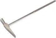 ULDIGI Polished Steel Thumb Piano Tuning Hammer Tuning Hammer for Silver Wrench Tools