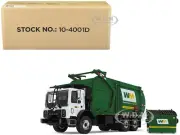 MACK TERRAPRO WM "WASTE MANAGEMENT" GARBAGE TRUCK & BIN 1/34 FIRST GEAR 10-4001D