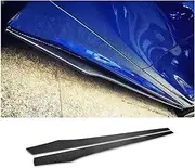 Carbon Fiber Car Side Skirt Extension Splitters Lip Diffuser Compatible for BMW M6 F06 F12 F13 2 Door 4 Door(CCARBON 4 Door)