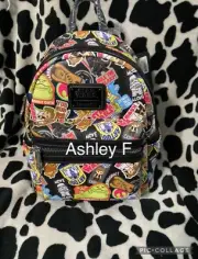 Star Wars Kawaii Sticker Mini Loungefly Backpack NWT