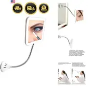 Makeup Mirror with LED Lights 7x Magnification Portable Travel Cordless