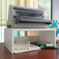 在飛比找樂天市場購物網優惠-桌面打印機架子置物架桌上收納辦公室電腦增高架定做木架支架針式