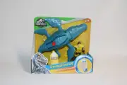 Imaginext Jurassic Park World Mosasaurus Dinosaur Figure & Diver New