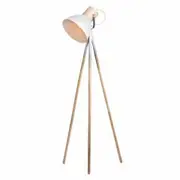 Mercator Calico Timber Tripod Floor Lamp