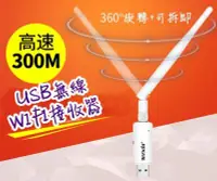 在飛比找Yahoo!奇摩拍賣優惠-USB無線網卡 隨身 wifi接收器 發射器 300M WI