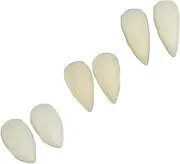 MAGICLULU 3 Pairs Realistic Vampire Dentures Vampire Fangs Teeth Favor Werewolf Fangs Halloween Vampire Teeth Vampire Fangs for Adults Halloween Vampire Party Yor White Photo Makeup Child