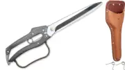 Nishigaki Snips Scissors Pruning Shears Secateurs Pro200 with Case and Spring�~2