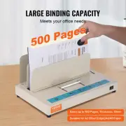 Thermal Book Binding Machine, 500 Sheets, Infrared Detection, A3/A4/A5 Compat...
