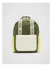 [Seed Heritage] Mini Teddy Backpack in Dark Sage