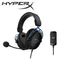 在飛比找PChome24h購物優惠-HyperX Cloud Alpha S 7.1虛擬環繞音效