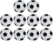 10pcs 23mm Foosball Balls, Table Soccer Foosballs Replacement, Mini Game Table Size Tabletop Soccer Balls Foosball Accessory