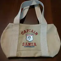 在飛比找蝦皮購物優惠-CAPTAIN SANTA 帆布小圓筒包