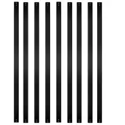 51 Pack Cast Iron Black Staircase/Deck Baluster with Screws 32.1"x1"