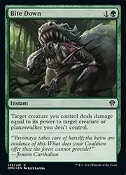 Magic: the Gathering - Bite Down (155) - Dominaria United