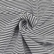 FINGERINSPIRE 1.09 Yard Black White Stripes Cotton Fabric 63inch Wide Stripes Sewing Fabric Rectangle Cotton Fabric with Strip Pattern Doll Clothes Craft Fabric Netherlands Striped Fabric by The Yard